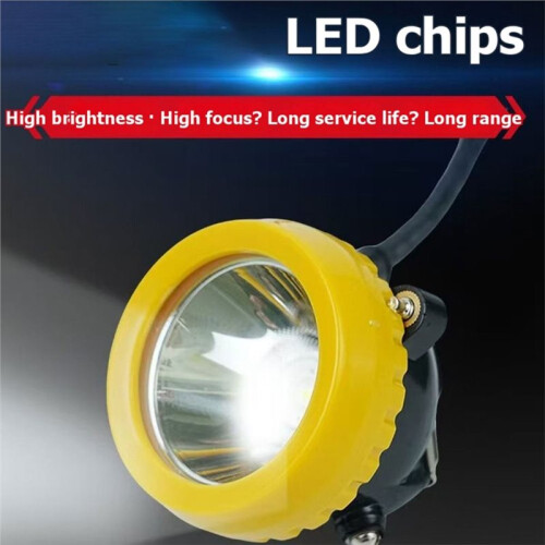 KL5LM Mining Headlamp Light Waterproof LED Work Light Rechargeable Explosion-Proof Cap Lamp for Mining Fishing 2