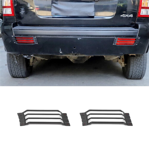 Hecknebellichtabdeckung Rücklichtschutz Trim für  Grand Cherokee 2007-2010 Zubehör 2