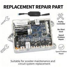 Speed Controller Compatible with , Electric Scooter Acceleration Controller,  to 38km/H Top Speed, Safe 20km/H Deceleration