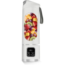 Draagbare Blender voor Smoothies, 500ML USB Oplaadbare Juicer Cup 12-Blade Persoonlijke Smoothie Blender, voor Eiwit A