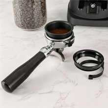 Kaffeepulverring 58mm Espresso Maschinen Anti-Flug Pulver Sammelring Kaffeegriff Anti-Flug Pulverring Anti-Auslauf
