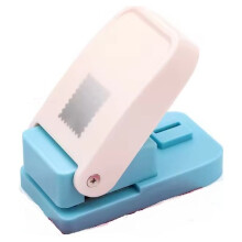 Rectangle Postage Stamp Punch Ware Rectangle Lever Punch Handmade Paper Punch for Crafting Scrapbooking Cards B