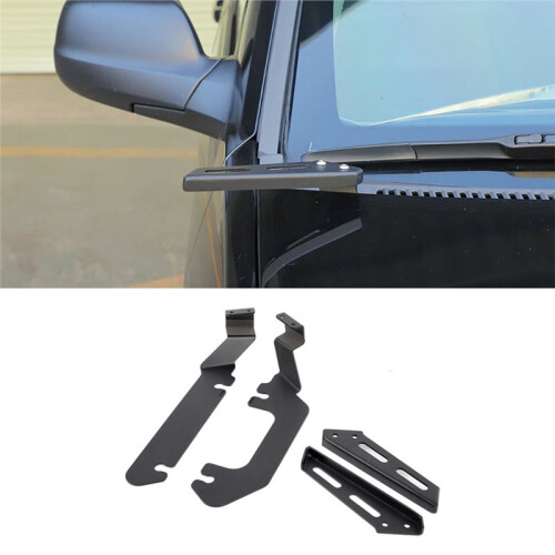Ditch Light Brackets for  Grand Cherokee 2007-2010 Windshield Light Bracket Front A-Pillar Headlight Mounting Kit 1