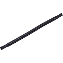 (Full, Black) Collegiate Leather Plain Browband IV