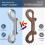 10PCS 4.7" Double Ended Bolt Snap Hooks - Rust-Proof 220Lbs Capacity for Dog Leash, Hammock & Key Holder 4