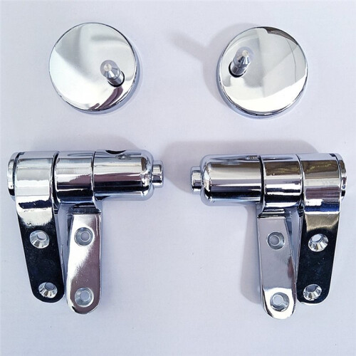 Toilet  Cover Hinge Replacement Toilet Mounting Connector Quick Release Slow-Down Hinge Bathroom Accessories