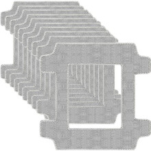 Pack of 10 Cleaning Pads for Mova N1 Window Cleaning Robots, Washable Microfiber Cloths for Streak-Free Window Cleaning