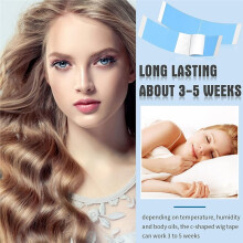 144 Pieces Lace Front Wig Tape - Toupees Pieces and Extension Double Sided Adhesive Waterproof C-Shaped for Wigs