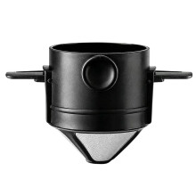 Coffee Filter Portable Stainless Steel Foldable Coffee Tea Holder Easy Clean Reusable Paperless Pour over Coffee Dripper