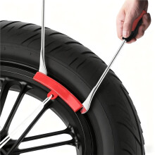 Tyre Tool for Motorcycle, Bicycle and Scooter Tyre Assembly Tool with Portable Tyre Lever Flat Tire Iron Tire Repair Kit
