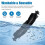 Replacement Roller Brush Compatible for BObsweep Dustin & Ultravision 2 Pack, -Free Design,MultiSurface Cleaning 3