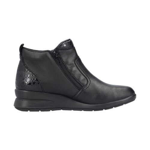 Rieker Bottines Cuir Rieker Lugano - Noir 1