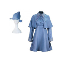 (XXXL (175-180cm)) (XL (165-170cm)) Harry Potter Fleur Isabelle Delacour Cosplay Costumes Beauxbaton School Uniform Set for Womens