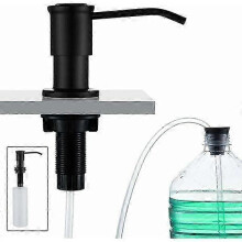 Seifenspender für die Küchenspüle, 500 ml Fassungsvermögen, Einhandbedienung