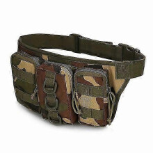 Kleine Outdoor-Bauchtasche mit mehreren Fächern, geeignet für verschiedene Kleidungsstile