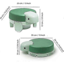 Robustes 4-in-1-Töpfchen für Kinder, kompatibel mit Sitz, faltbar und tragbar, sicher und spritzwassergeschützt