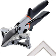 Winkelschneider – Gehrungsschere – 0–135 – Handwerkzeug – verstellbare Schere zum Fasen, für Sockelleisten, Rutschen und Holzteile