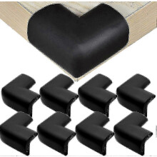 Eckenschutz, Kantenschutz für Möbel, Tische und Schreibtische, kindersichere Schaumstoff-Eckenschoner, 8er-Pack