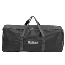 Vielseitige Camping-Tragetasche für Grill und Kocher – großes Fassungsvermögen (82 x 17 x 35 cm) – schwarz