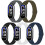 Elastiskt nylonarmband för Xiaomi 8/9 (14mm) Blue 4