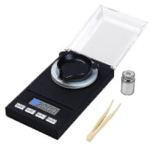 Robuste digitale Taschenwaage für Schmuck (0,001 g, 50 g), kompatibel mit der MINI Präzisions-Grammwaage