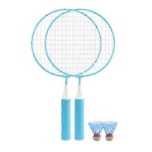 Badmintonschläger für Kinder mit weich umwickeltem Griff und großer Netzfläche für leichtes Schlagen