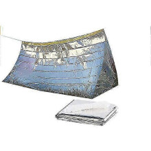 Robuste 3-in-1-Notfalldecke, wind- und regendicht, wiederverwendbar, Outdoor-Überlebensausrüstung