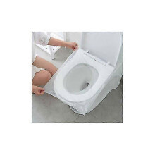 Einweg-Toilettensitzmatte, kompatibel mit Sitzbezug, Standardgröße, 100 Stück pro Packung, Schutzmatte für öffentliche Toiletten