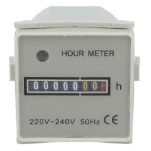 Mechanischer Betriebsstundenzähler, einfache Verkabelung, 220–240 V, Generator-Timer