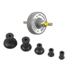 Zuverlässiger Ventileinschleifaufsatz, professionelles Autoreparaturwerkzeug, 5 Saugplatten, elektrisches Ventileinschleifwerkzeug