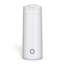 Elektrischer Heizbecher aus Edelstahl 304, Trockengehschutz, 300 ml Fassungsvermögen, Isolierbecher für Geschäftsreisen