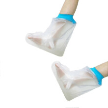 Wasserdichter Beinschutz für die Dusche, 2x Fußstützenschutz