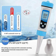 5-in-1 Bluetooth-Wasserqualitätstester: Messung von TDS, pH-Wert, Salzgehalt und Temperatur