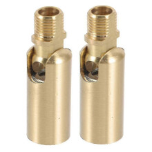 Robuster Schrägdeckenadapter, Gewindekopf aus Kupfer, 6 Stück, Zubehör zur Ausrichtung von Wandleuchten