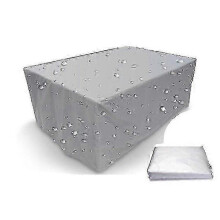 Schutzhülle für Gartenmöbel, wasserdichtes PVC, 75 Größen erhältlich, Schutzhülle für Gartentische und -stühle