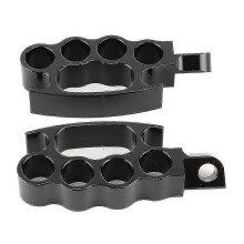 Metallfußrasten, hochfestes, reibungsarmes Design, passend für XL 883 1200 Motorräder, 2-teiliges Fußrasten-Set