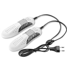 12-Watt-Schuhtrockner mit violettem Licht in Rennwagenform und Fußschutz (EU-Stecker)