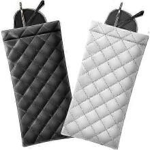 Brillenetui - Brillenetui - universell - Sonnenbrillenhalter - Brillenetui - Brillentasche - 9 x 18 cm - PU-Leder