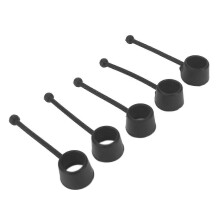 5 Stück U200EFINGER Fingerstreckband, 60 lb, Silikon, elastisches Fingerstreckband, Widerstandsband für Fitnessübungen