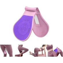 Trainingsgerät zur Blasenkontrolle, Beckenbodentrainer, Oberschenkelmuskeltrainer, Gesäßmuskeltraining, pink-lila