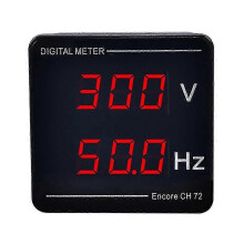 Digitales Voltmeter/Frequenzmessgerät für Wechselstrom 50–500 V