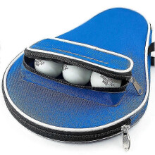 Schlägertasche mit Ballfach, wasserdichte Innenauskleidung, Schutzhülle für Tischtennisschläger