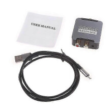 Digital-Analog-Audio-Wandleradapter mit RCA-Ausgang