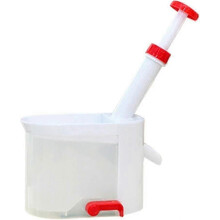 Robustes, multifunktionales Obst- und Kerngehäuseentferner-Set für Kirschen, Oliven, Weintrauben und andere Früchte – ideal zum Kochen.