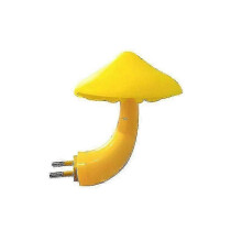 2x LED-Nachtlicht-Pilzlampe mit EU-Stecker, warmweißes Licht, hervorragende Lichtsteuerung