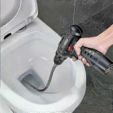 Kompakter, leistungsstarker elektrischer Abflussreiniger für Toilette, Waschbecken, Küche und Badezimmer