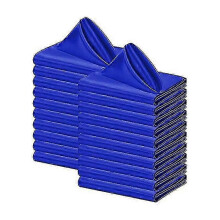 30 Stück Satin-Servietten, waschbar, Hotel-Servietten, Jacquard-Mundschutz, passend zu gefalteten Seat-Servietten