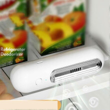Wiederaufladbarer USB-Kühlschrank-Lufterfrischer – Ozon-Luftreiniger für den Kühlschrank