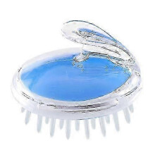 Silikon-Kopfhautmassagegerät und Peelingbürste – ergonomisches Haarpflegegerät für Tiefenreinigung, sanfte Kopfhautpflege und Shampoonieren –