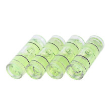 4 Stück Acrylrohr-Libellen, Messinstrument, Durchmesser 8 mm, Länge 22 mm